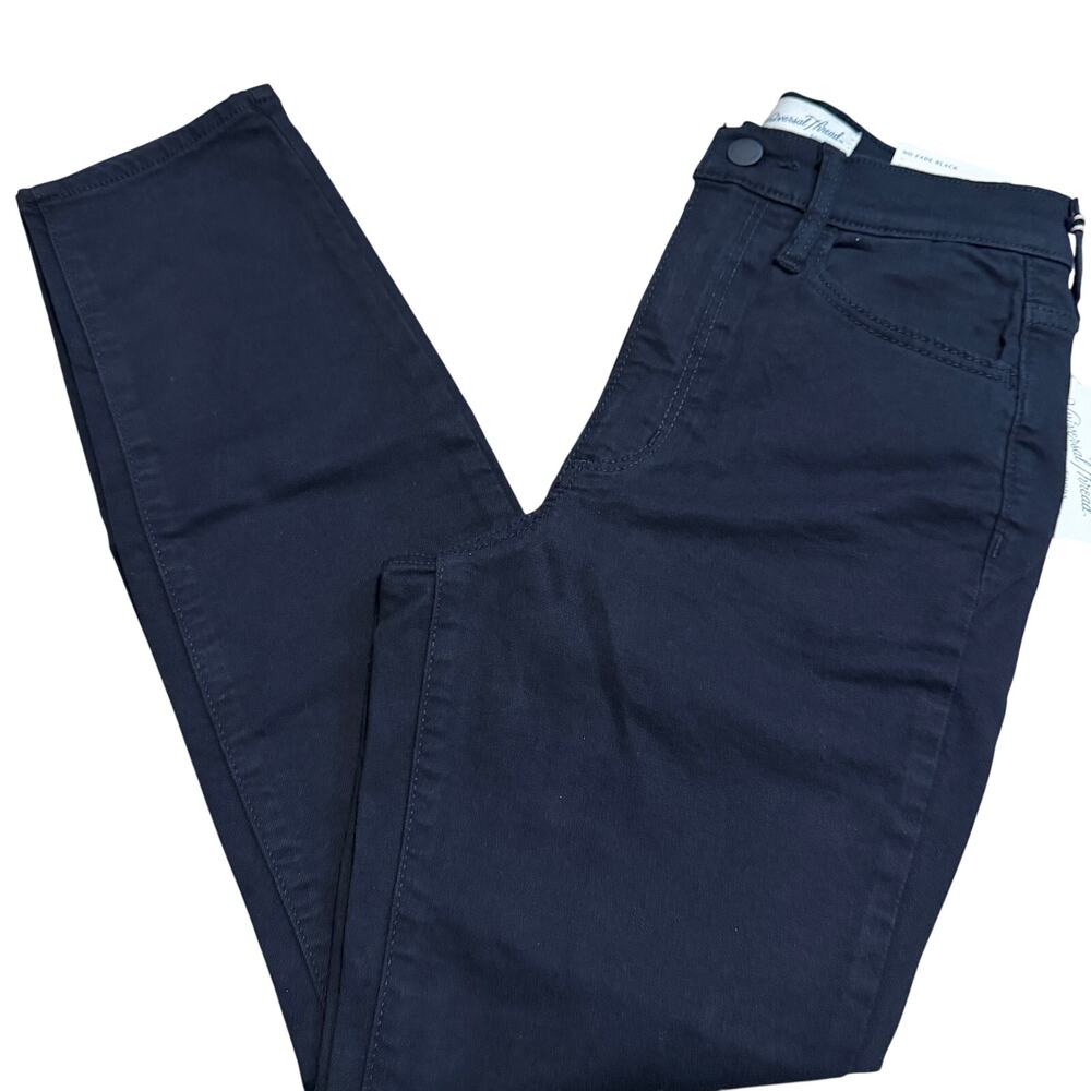 Universal Thread Women's Black High-Rise Skinny Jeans - Size 2 Short - NWT